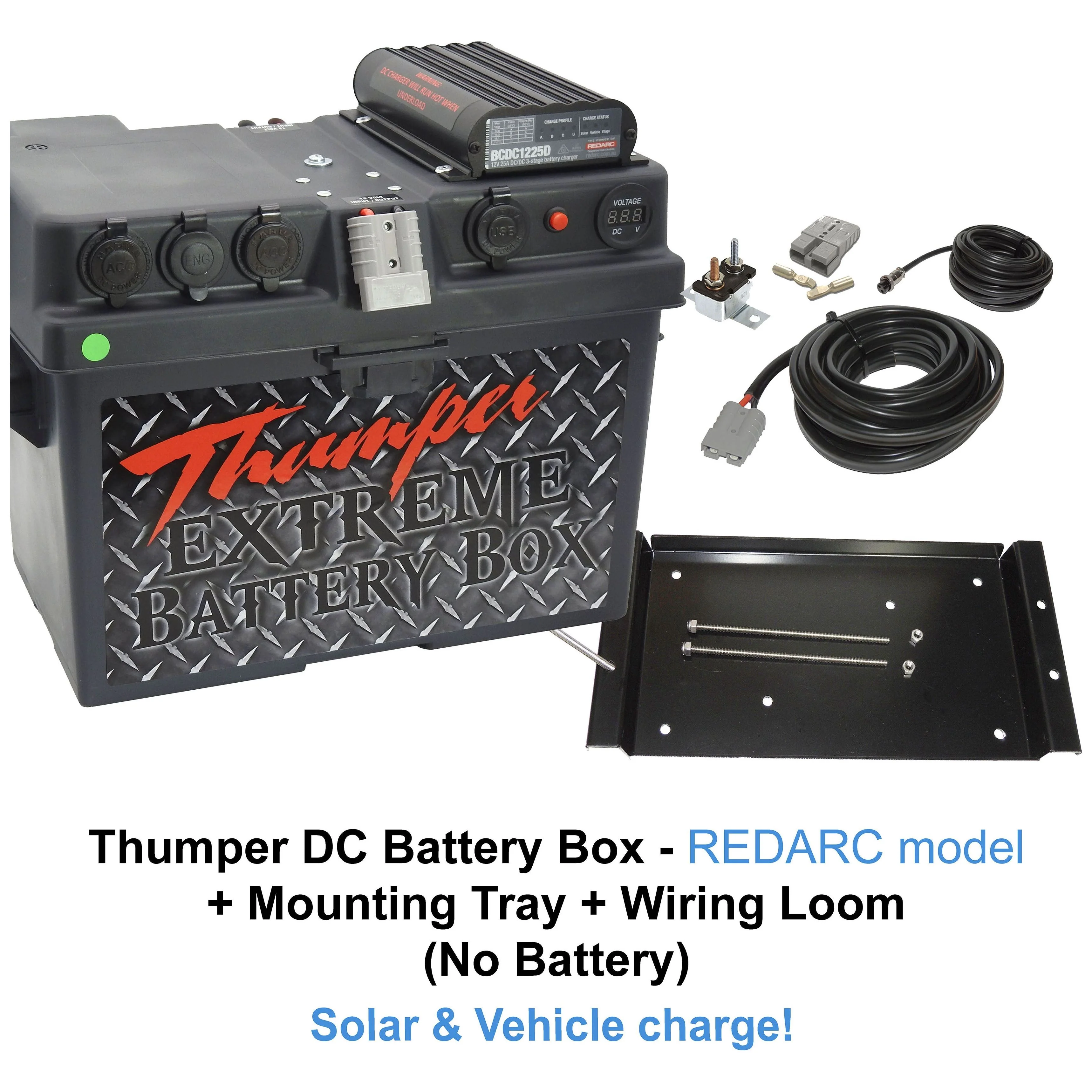 Thumper REDARC DC Battery Box 'Classic' model | Multi-Chemistry - Image 14