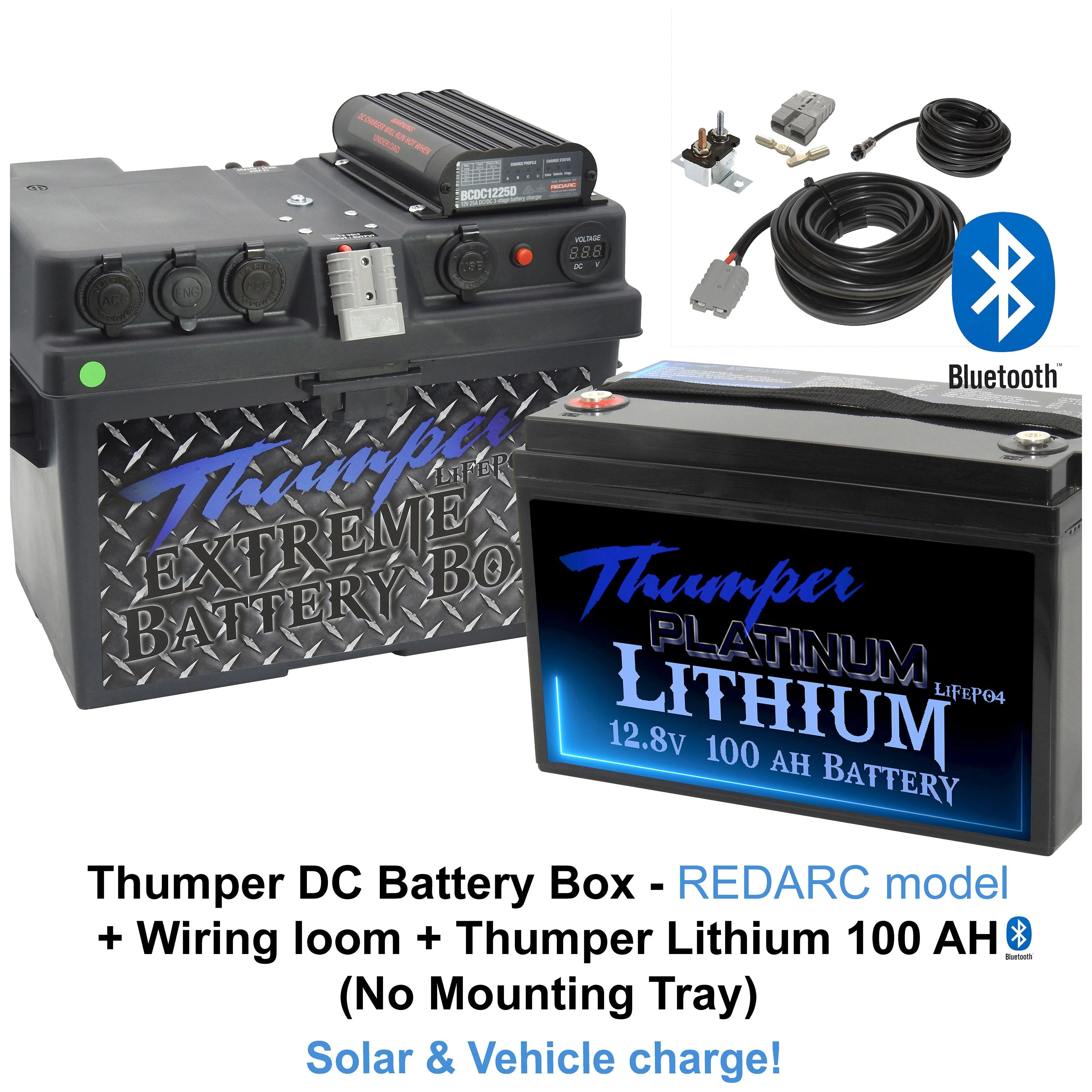 Thumper REDARC DC Battery Box 'Classic' model | Multi-Chemistry - Image 16