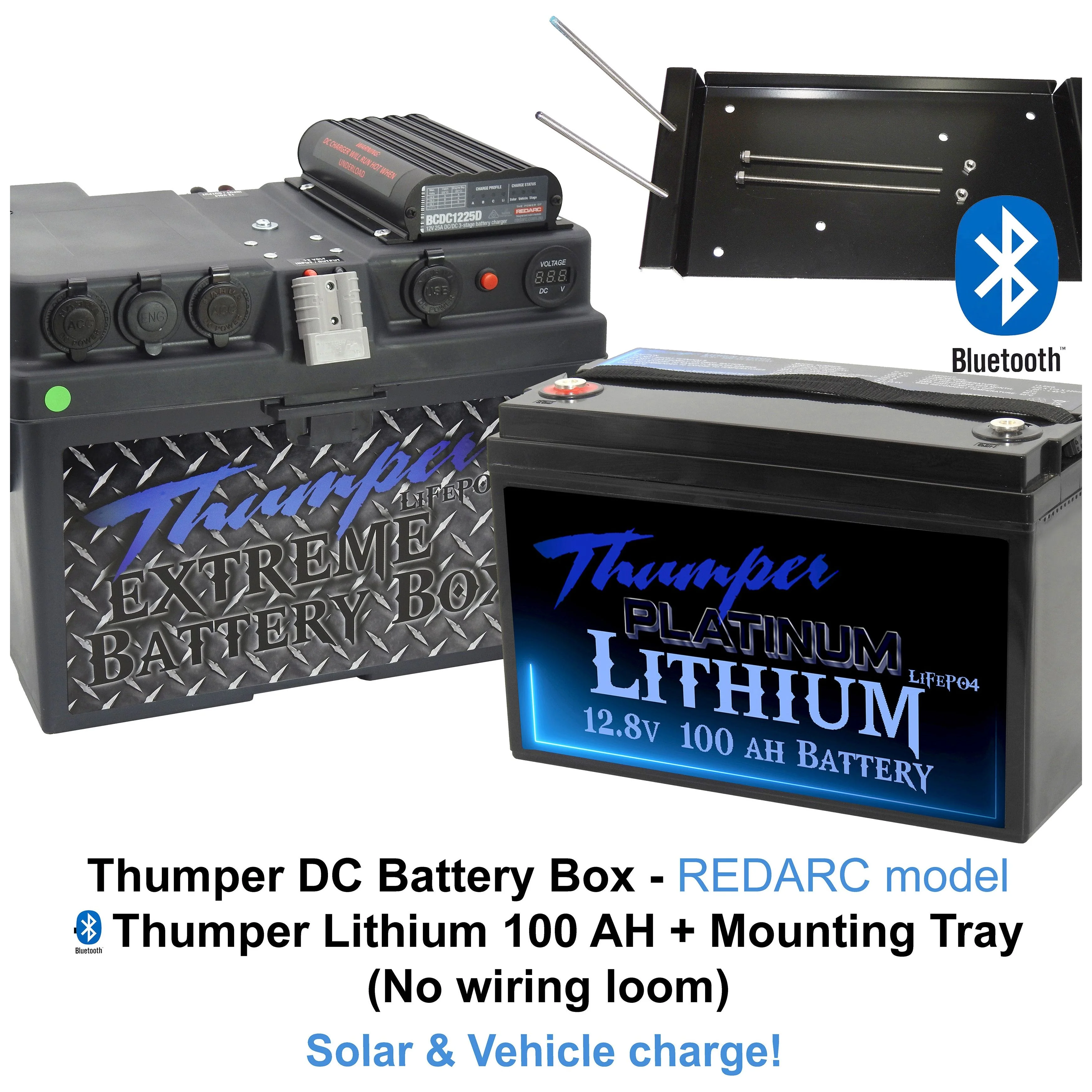 Thumper REDARC DC Battery Box 'Classic' model | Multi-Chemistry - Image 17