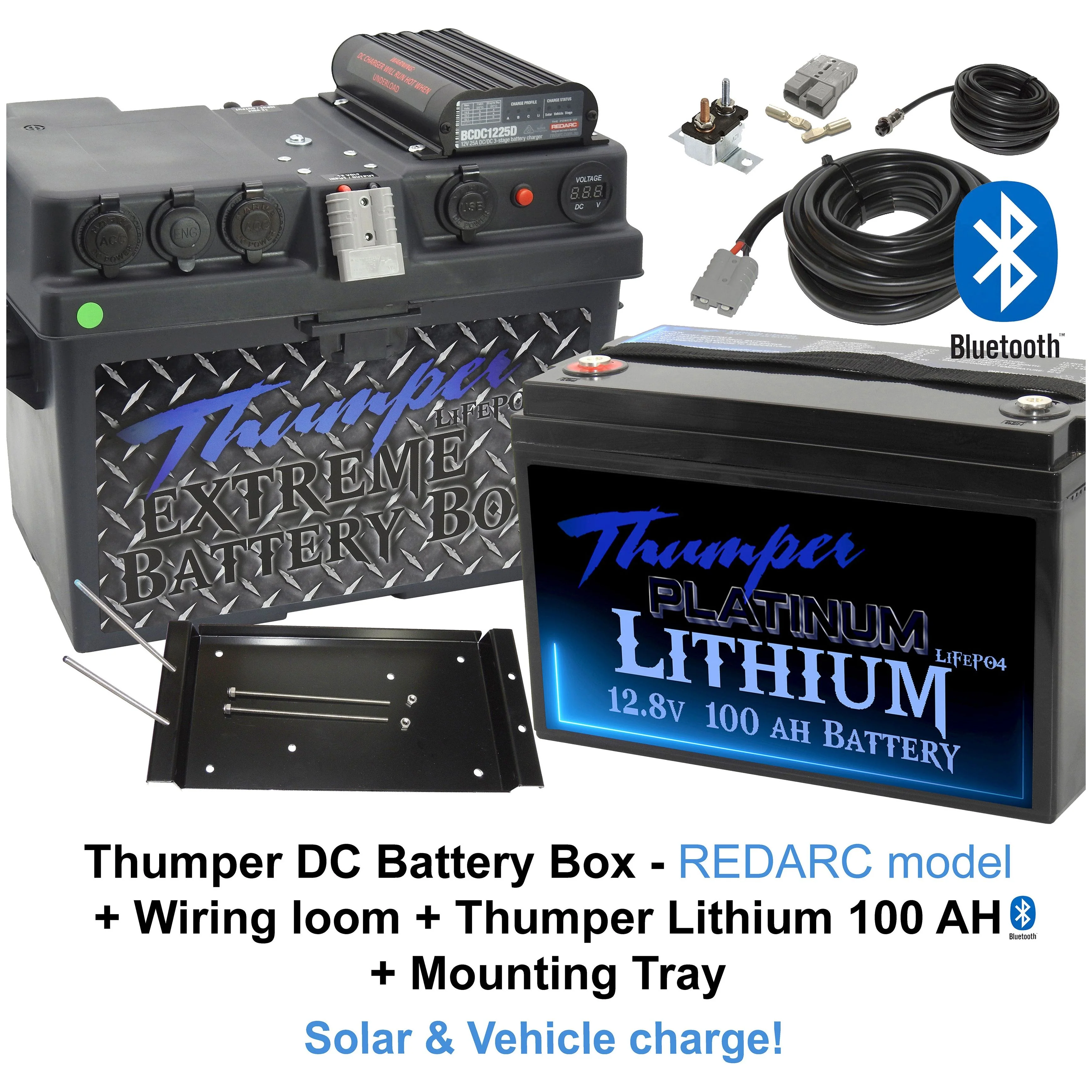 Thumper REDARC DC Battery Box 'Classic' model | Multi-Chemistry - Image 18
