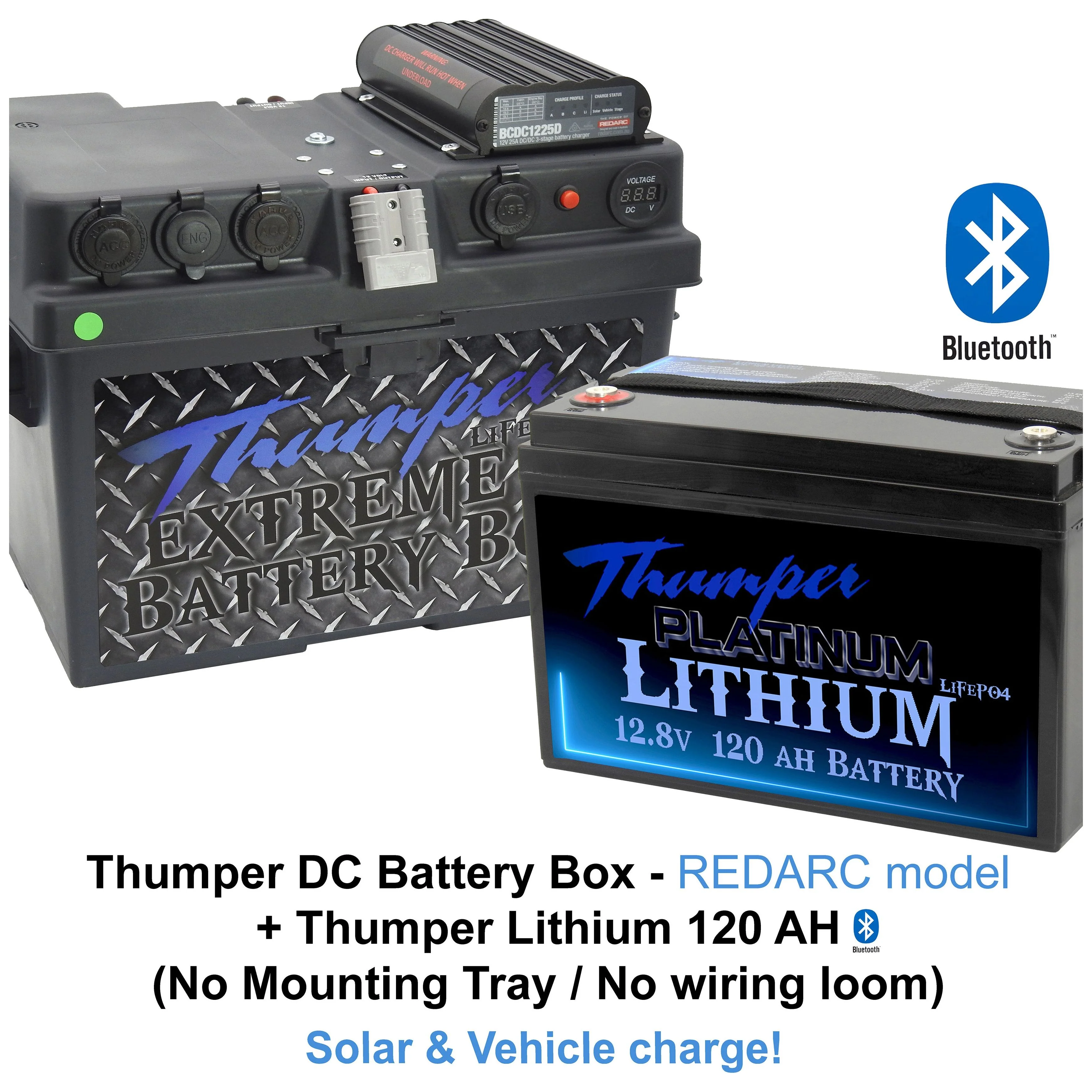 Thumper REDARC DC Battery Box 'Classic' model | Multi-Chemistry - Image 19