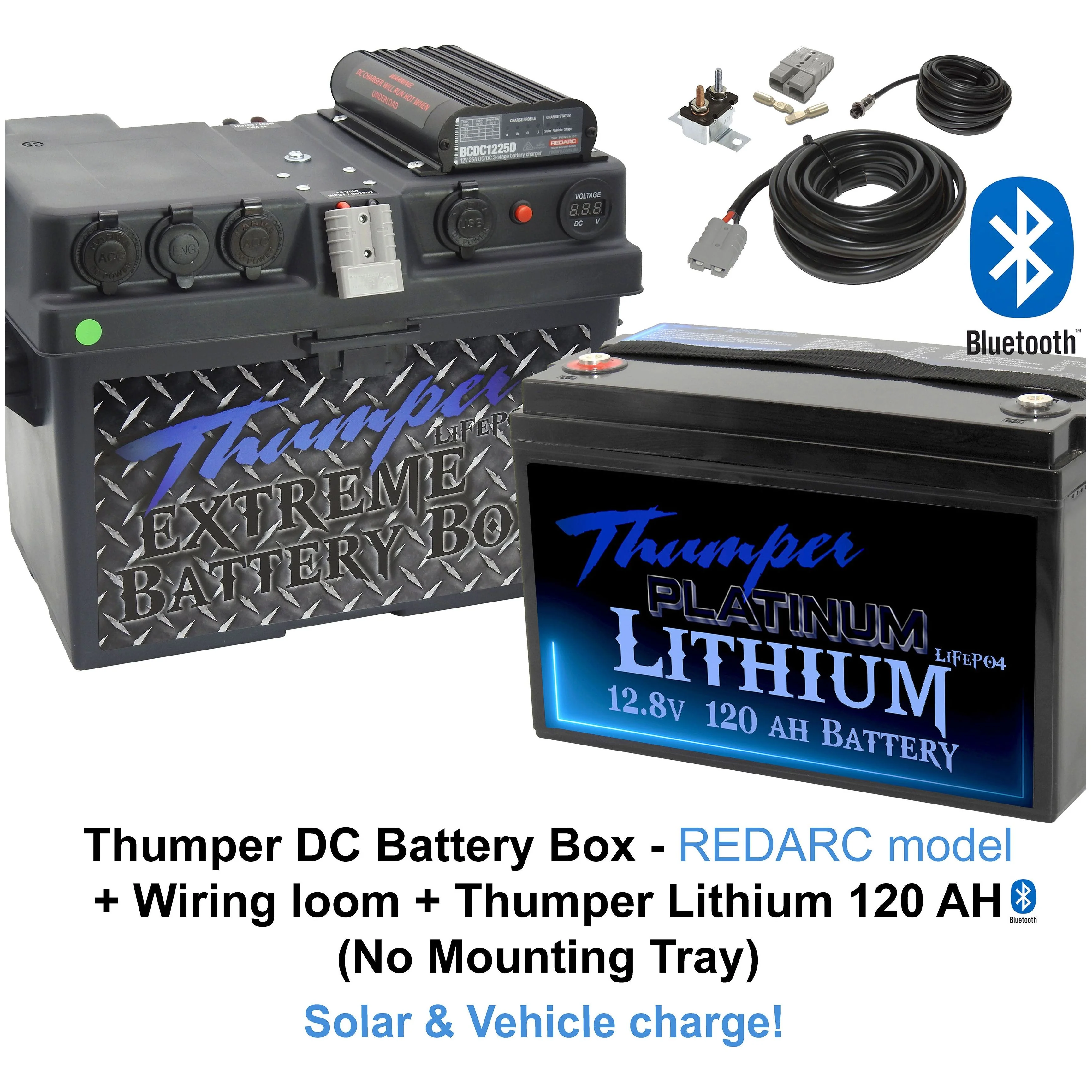 Thumper REDARC DC Battery Box 'Classic' model | Multi-Chemistry - Image 20