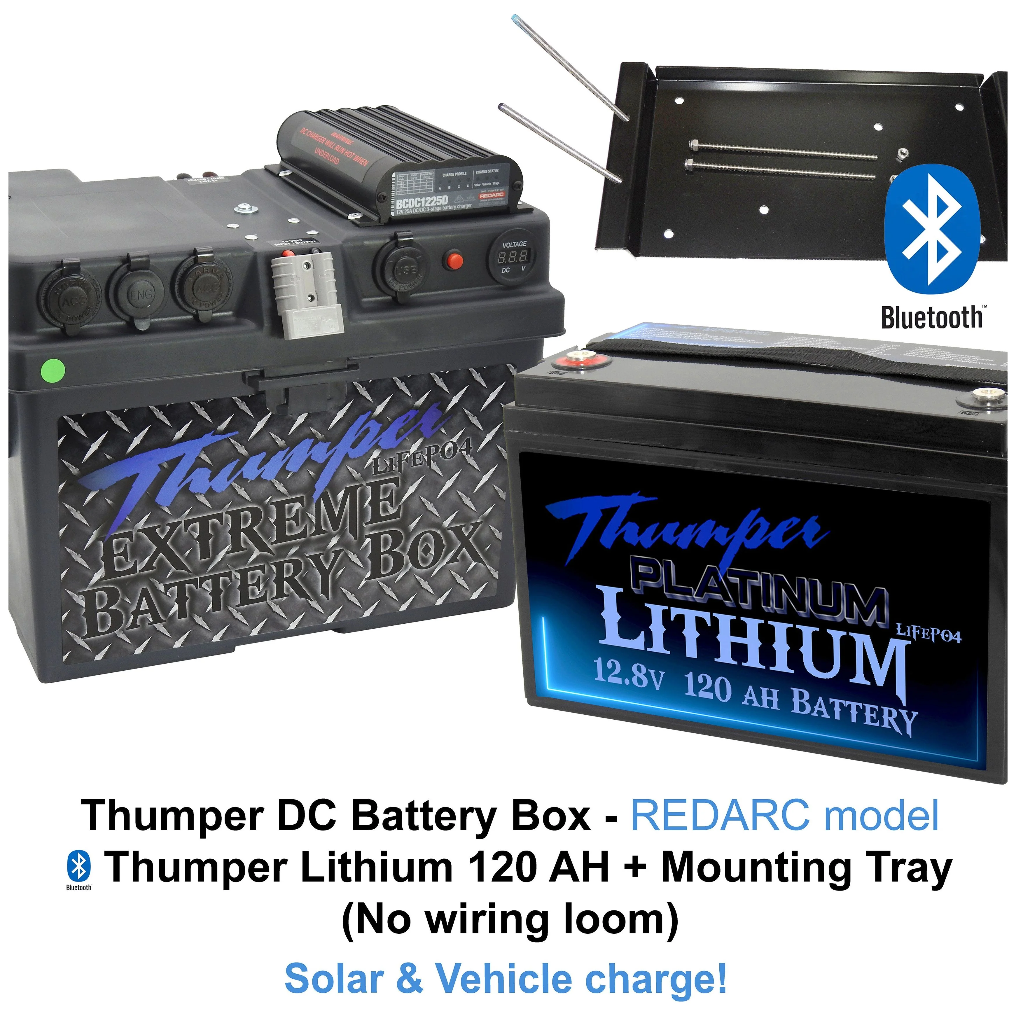 Thumper REDARC DC Battery Box 'Classic' model | Multi-Chemistry - Image 21