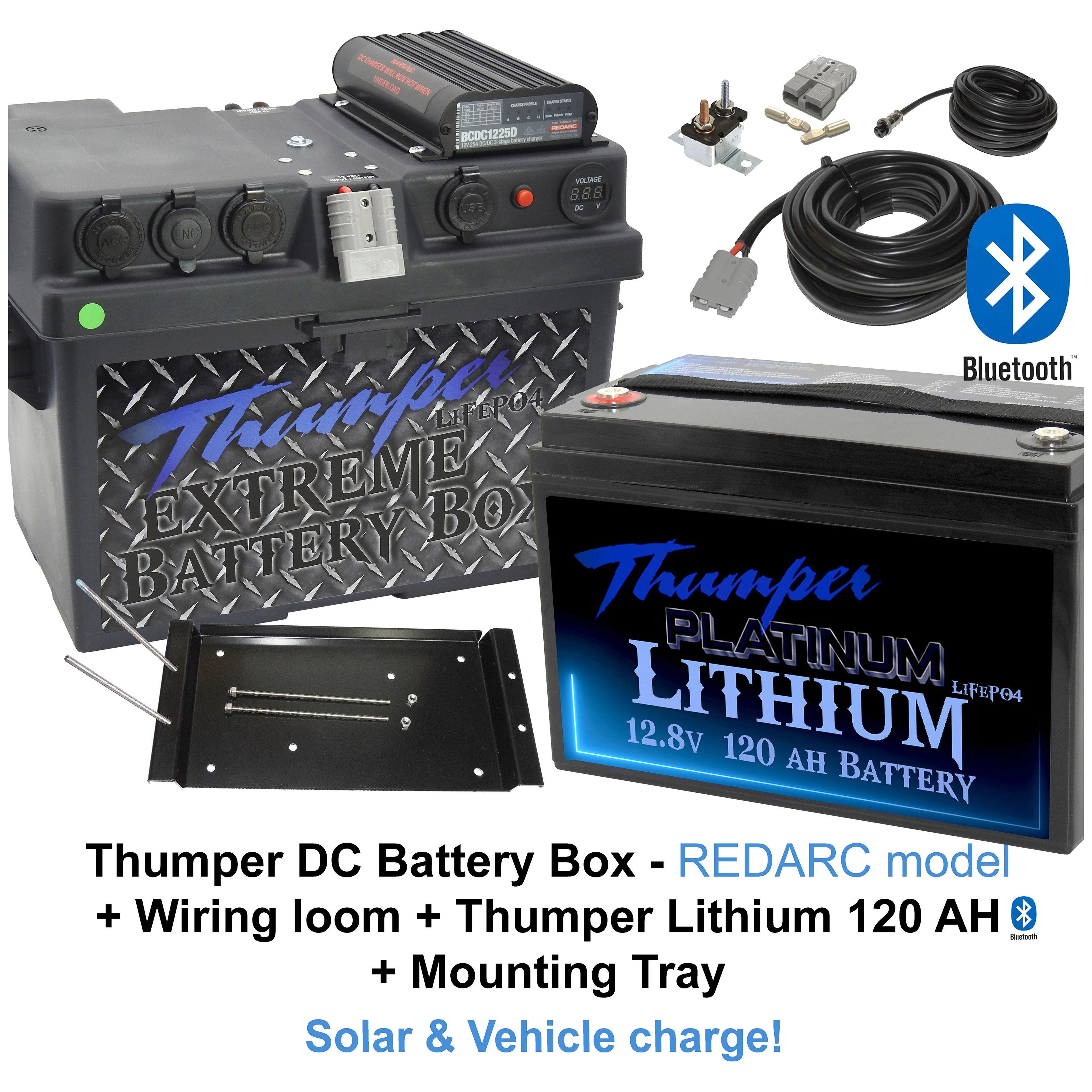 Thumper REDARC DC Battery Box 'Classic' model | Multi-Chemistry - Image 22