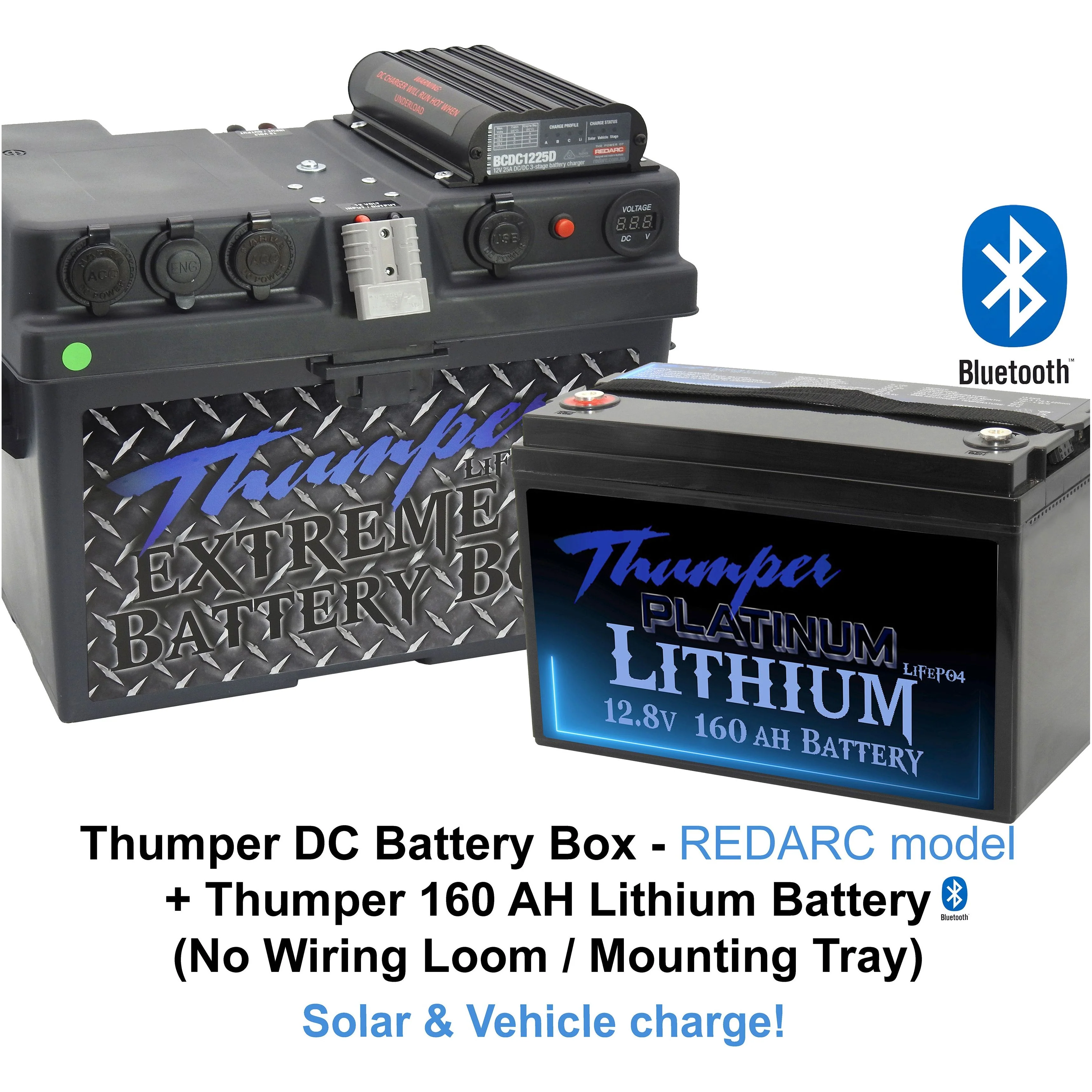 Thumper REDARC DC Battery Box 'Classic' model | Multi-Chemistry - Image 23