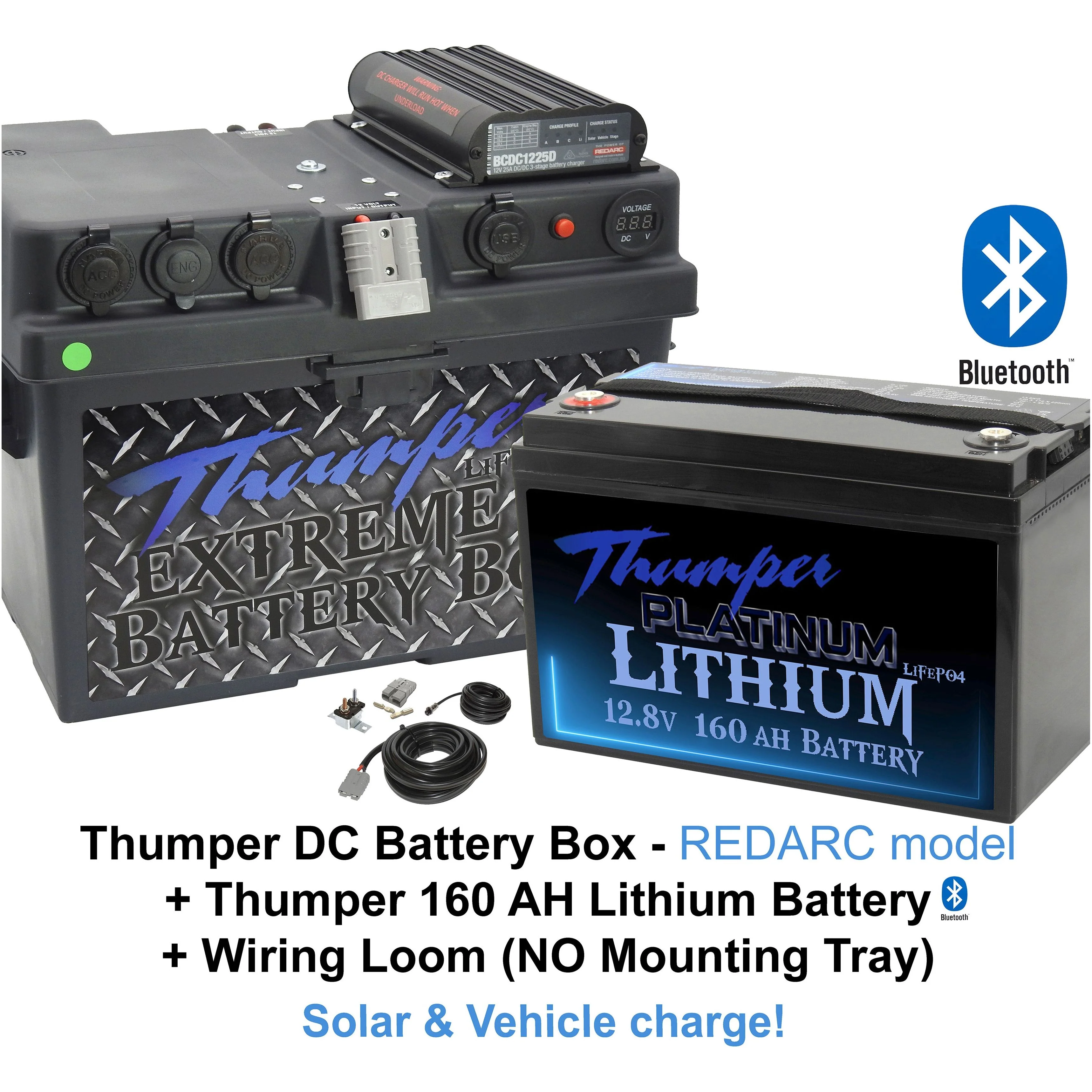 Thumper REDARC DC Battery Box 'Classic' model | Multi-Chemistry - Image 24