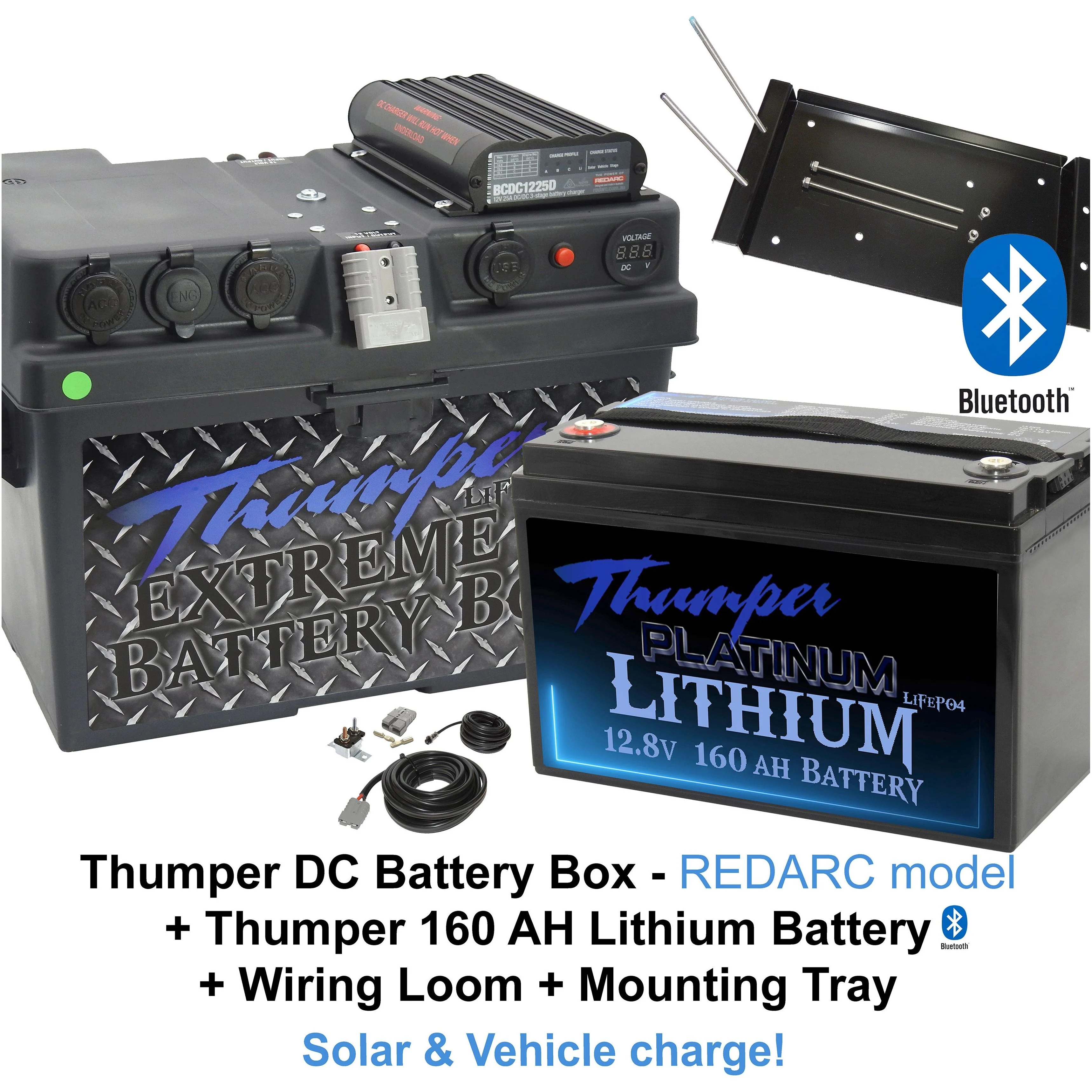 Thumper REDARC DC Battery Box 'Classic' model | Multi-Chemistry - Image 25