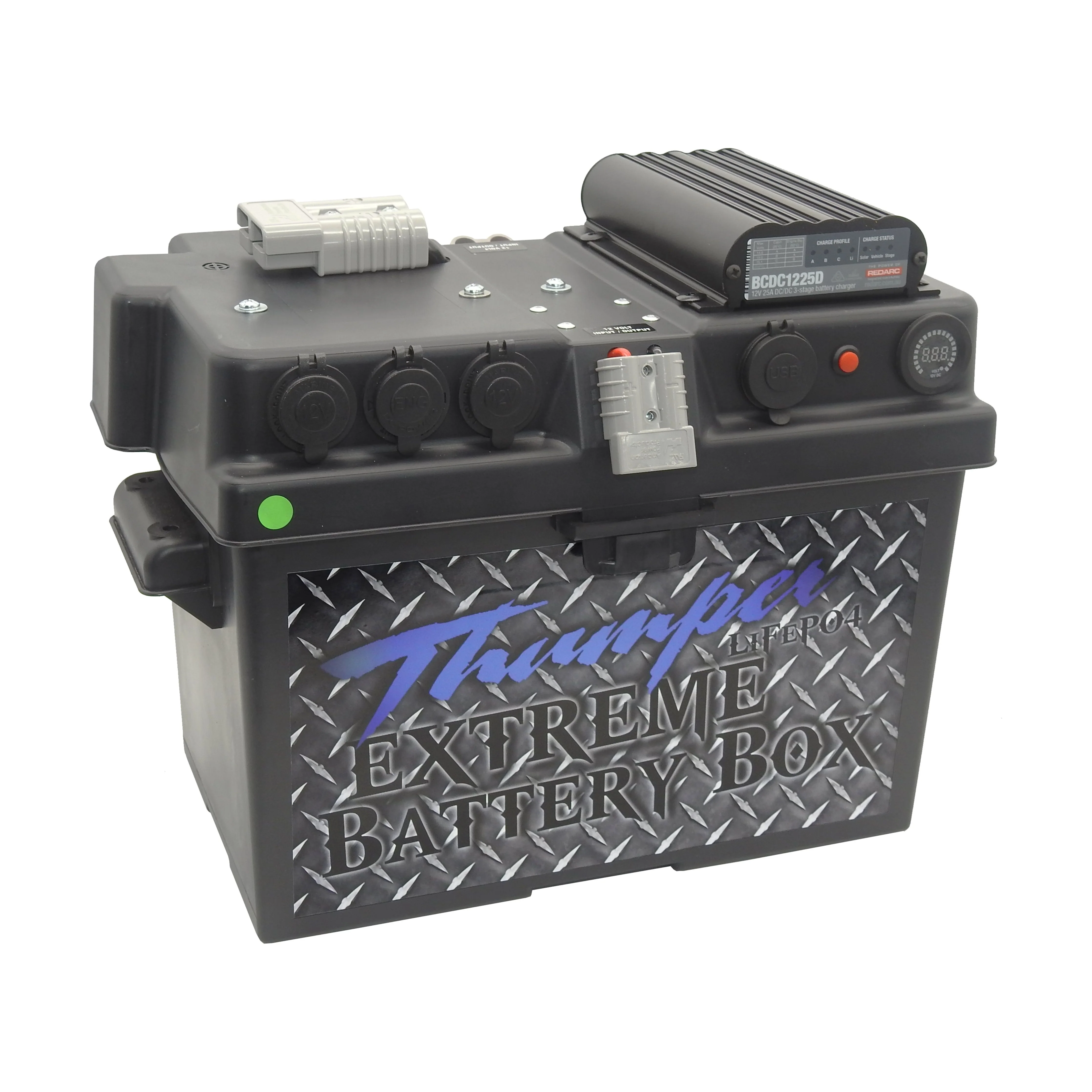 Thumper REDARC DC Battery Box 'Classic' with Victron 500A Smart Shunt + 175 Amp Anderson | Multi-Chemistry - Image 3
