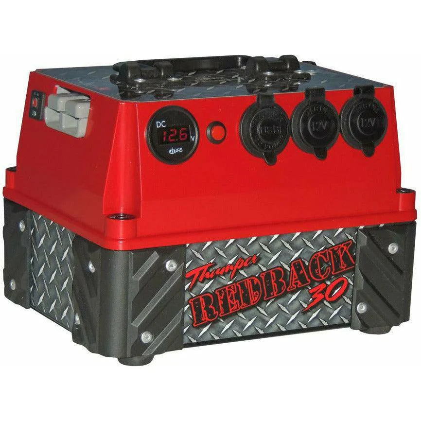 Thumper 'Redback' 30 AH Battery Pack Dual Battery complete wiring loom - Image 3