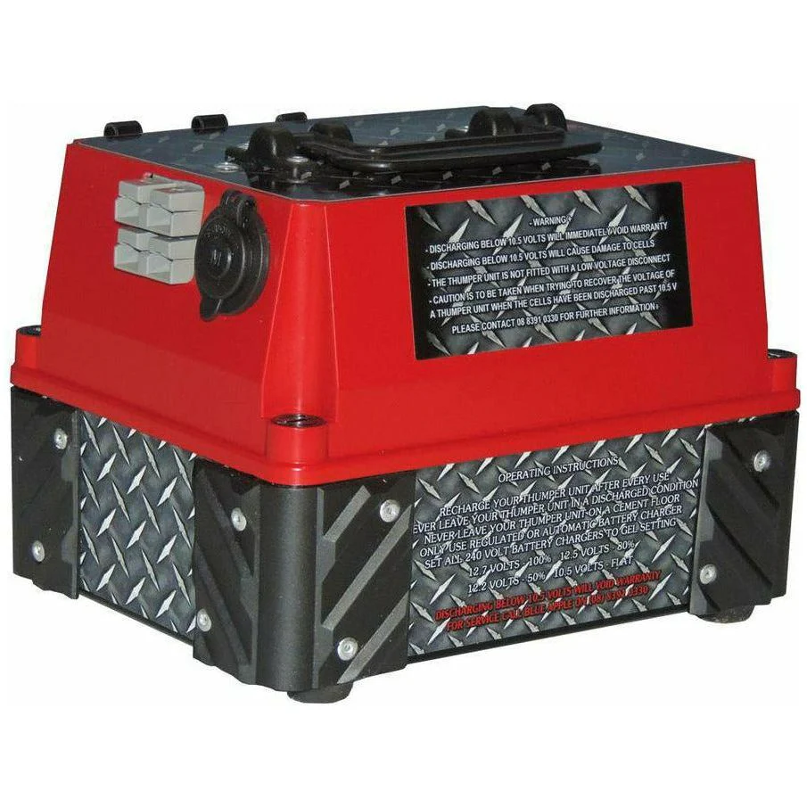 Thumper 'Redback' 30 AH Battery Pack Dual Battery complete wiring loom - Image 5