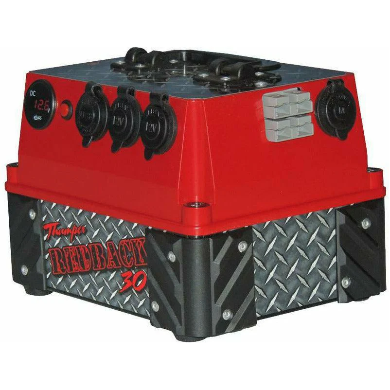 Thumper 'Redback' 30 AH Battery Pack Dual Battery complete wiring loom - Image 6