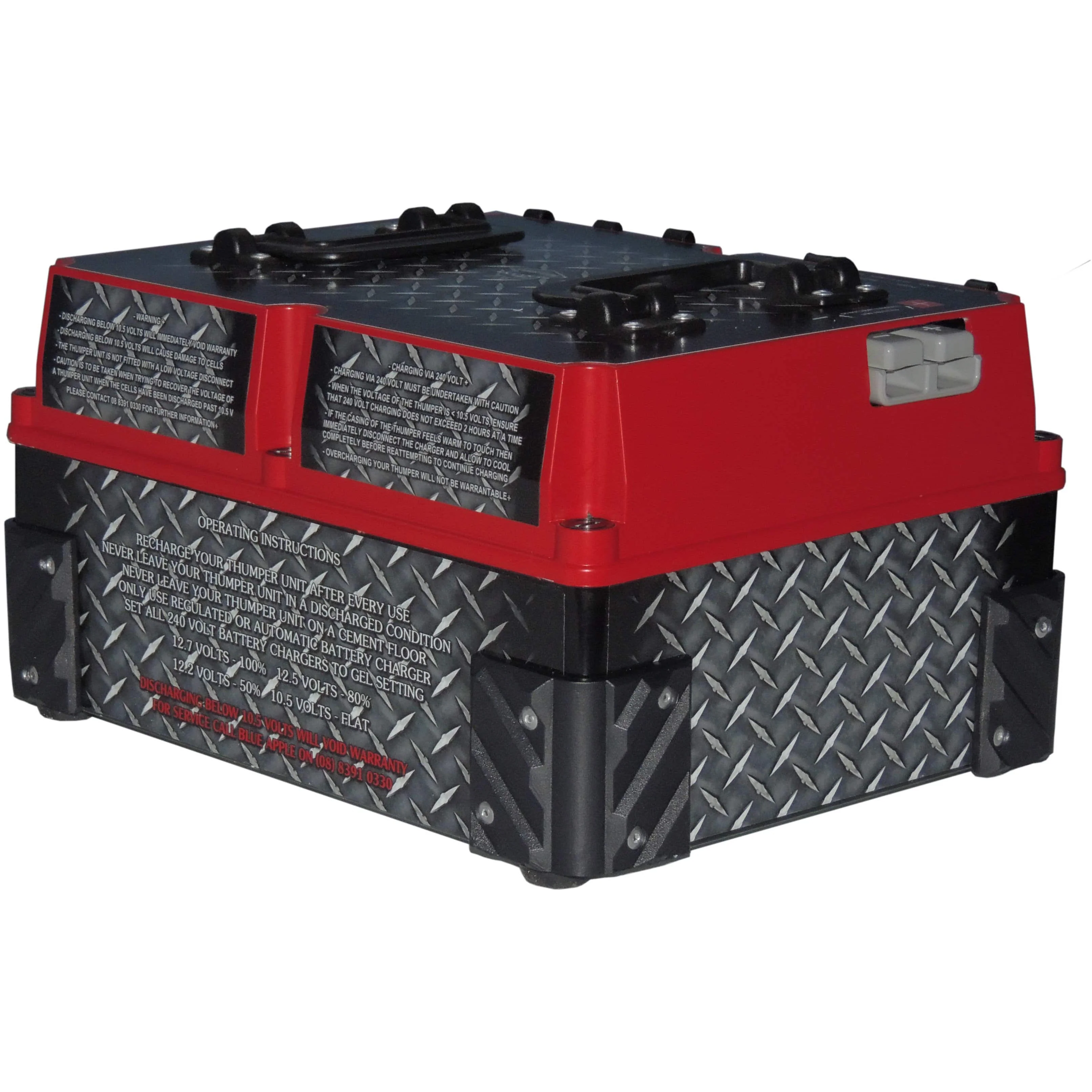 Thumper 'Redback' 80 AH Battery Pack Dual Battery - Image 4