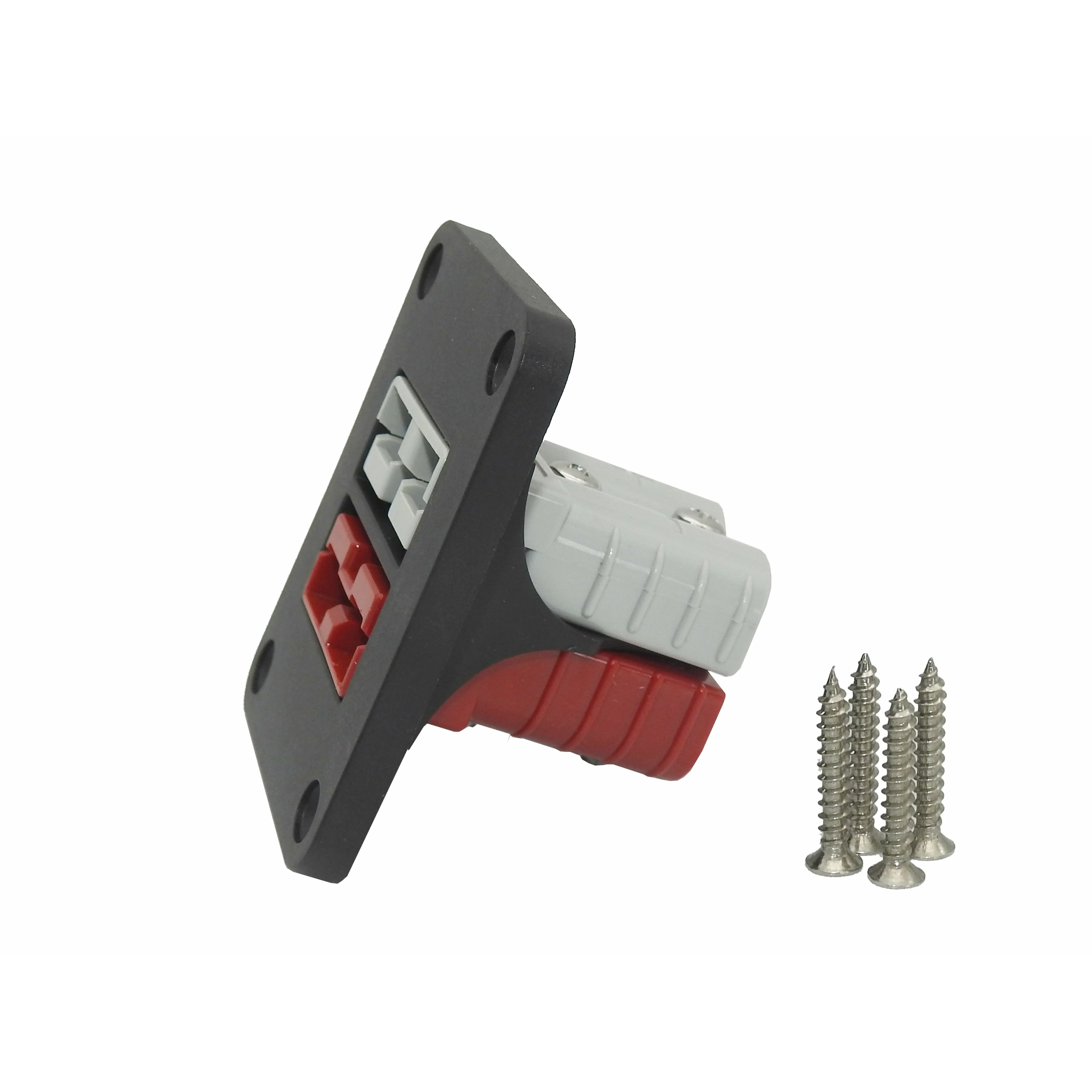 TWIN Thumper 50 Amp Anderson flush mount panel with 1 x Red 1 x Grey Anderson (flush mount) (TSP-016-RG) - Image 3