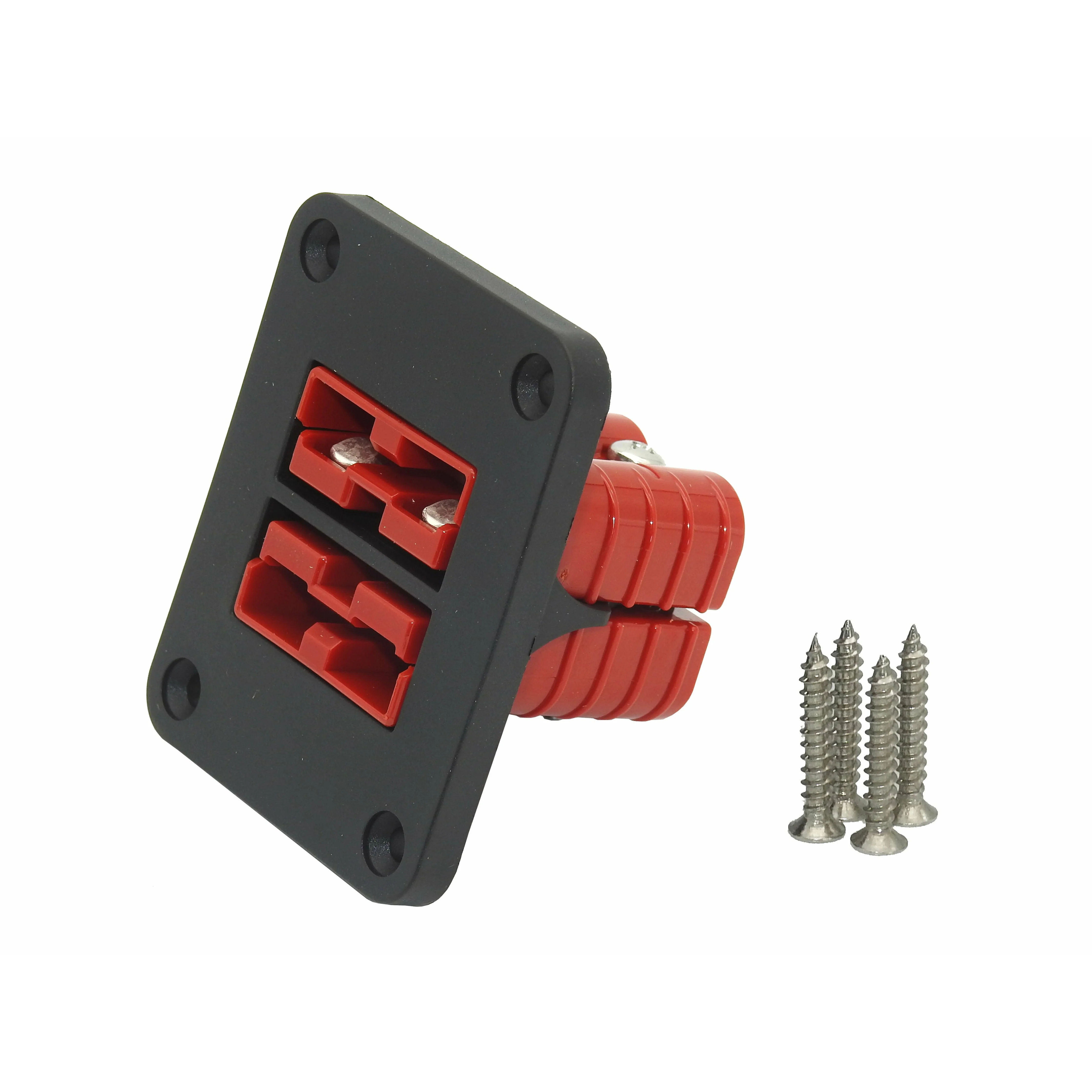 TWIN Thumper 50 Amp Anderson flush mount panel with 2 x Red  (flush mount) (TSP-016-RR) - Image 3