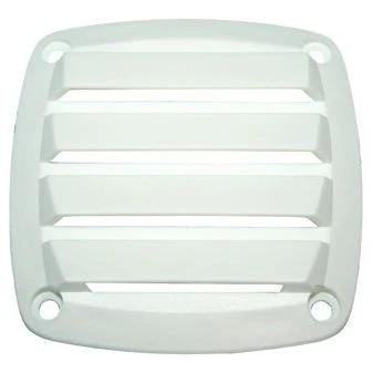 Vent - White or Black Nylon 90mm Flush
