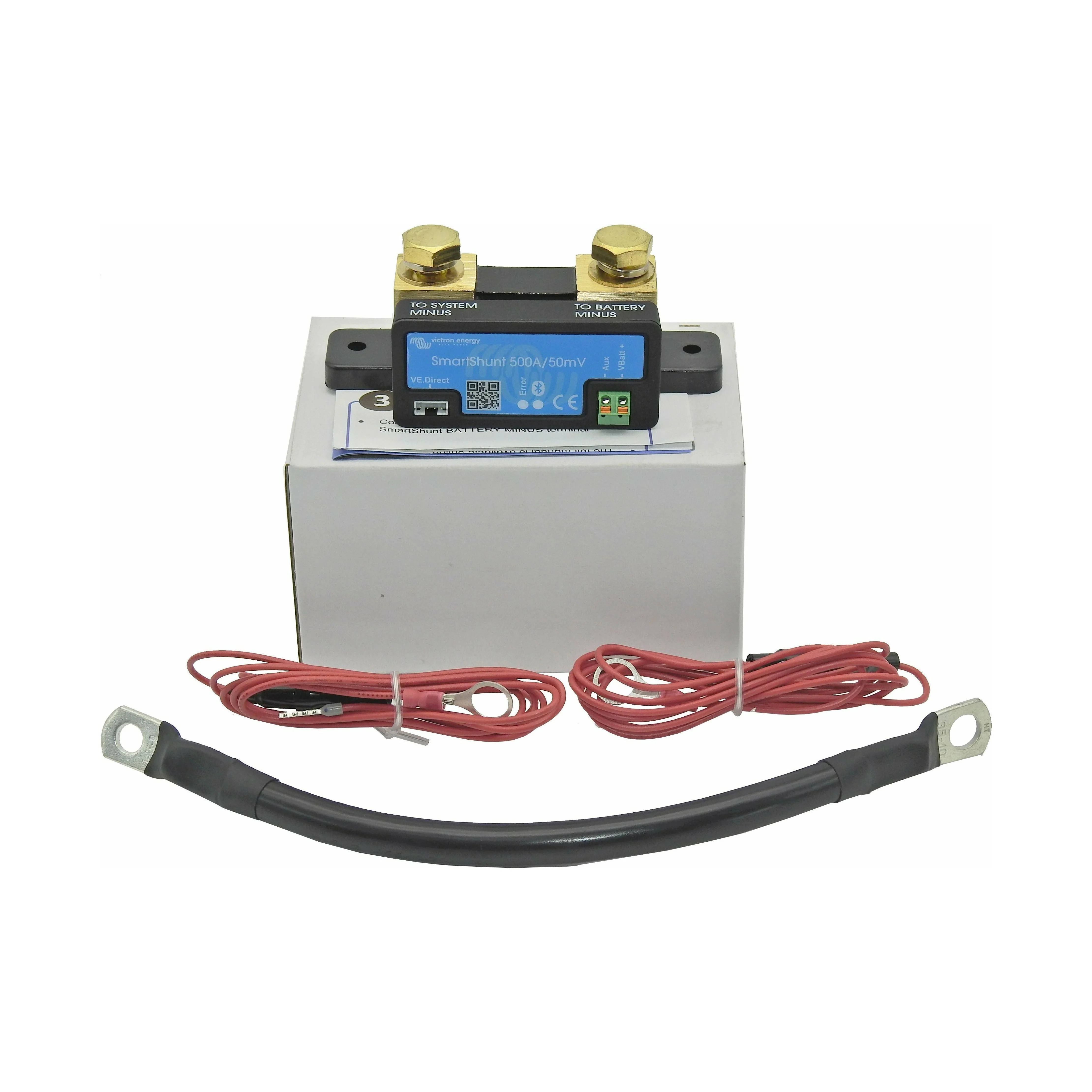 Victron Smart Shunt 500Amp Bluetooth monitoring + 35sq EARTH LEAD