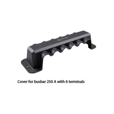 Victron Stainless Steel Busbar 250Amp 6 Post with Cover | VBB125060020 - Image 2