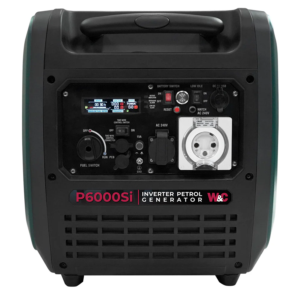 W&C Welling & Crossley Silent Inverter Generator 6000Watt - Image 3