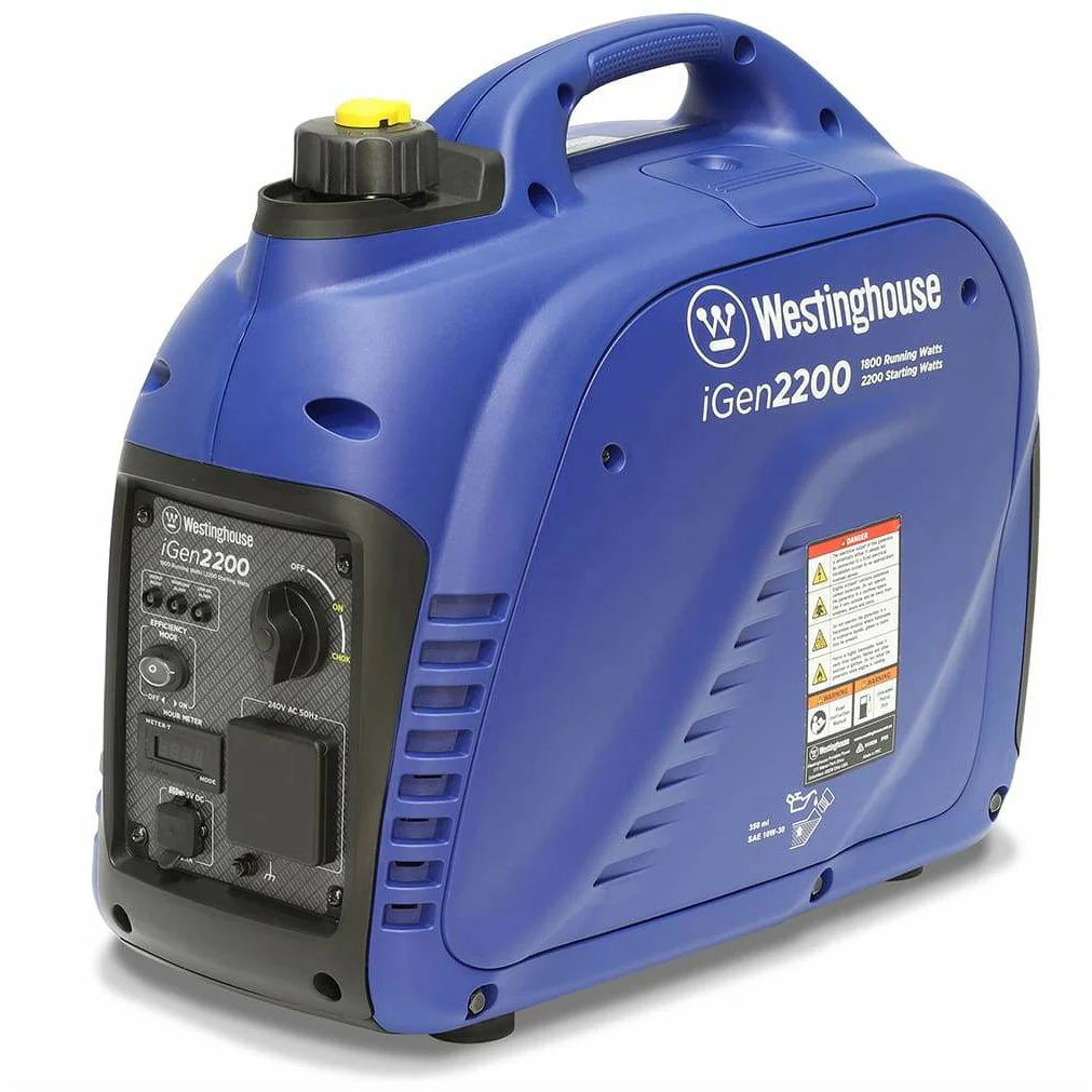 Westinghouse iGen2200 2,200 Starting Watts / 1,800 Running Watts Inverter Generator - Image 3