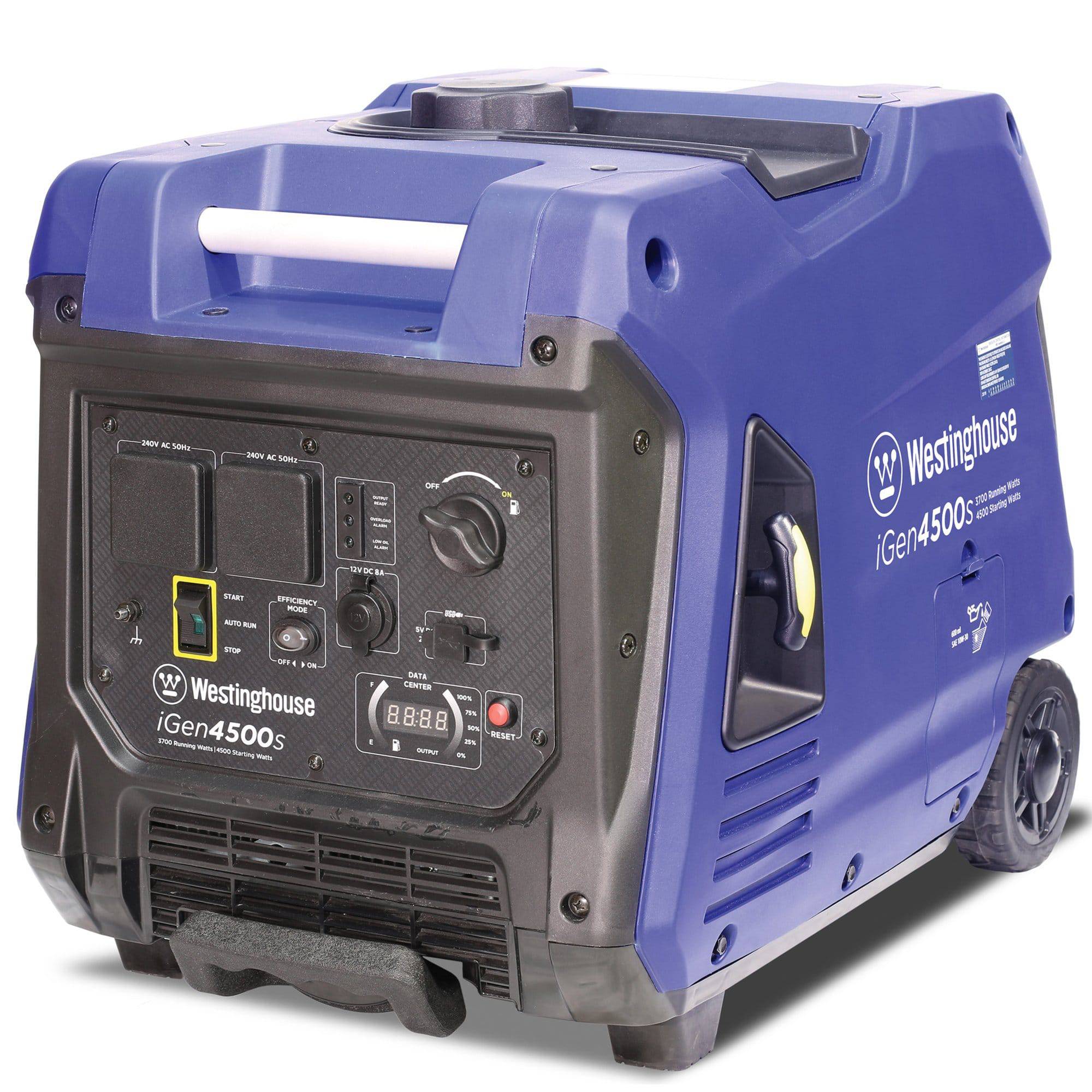 Westinghouse iGen4500 4,500 Starting Watts / 3,700 Running Watts Inverter Generator - Image 3