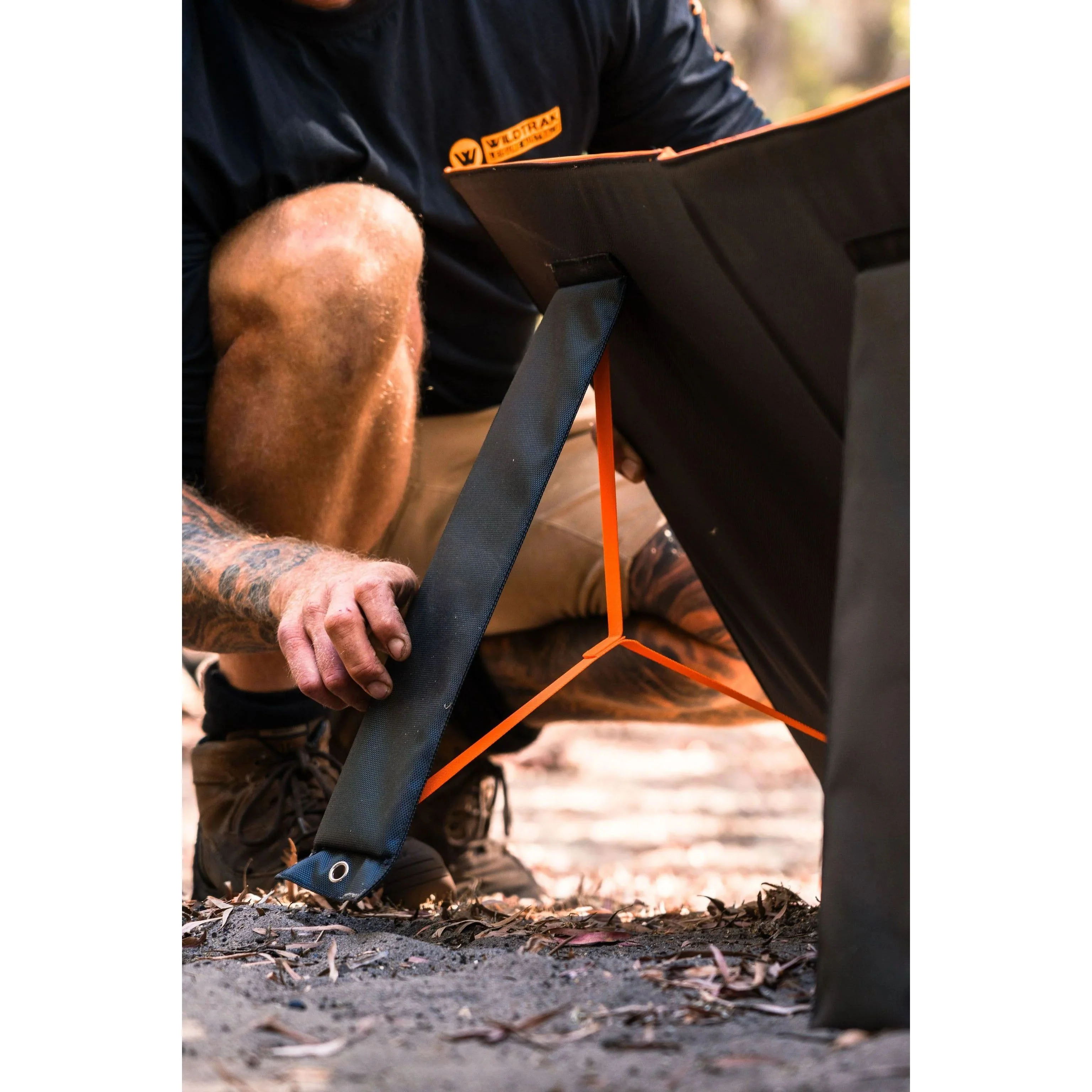 Wildtrak 240 watt Folding Solar Panel IP65 Waterproof & carry Bag - Image 9